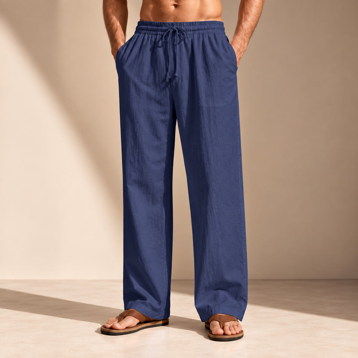 Casual Wide Leg Trousers