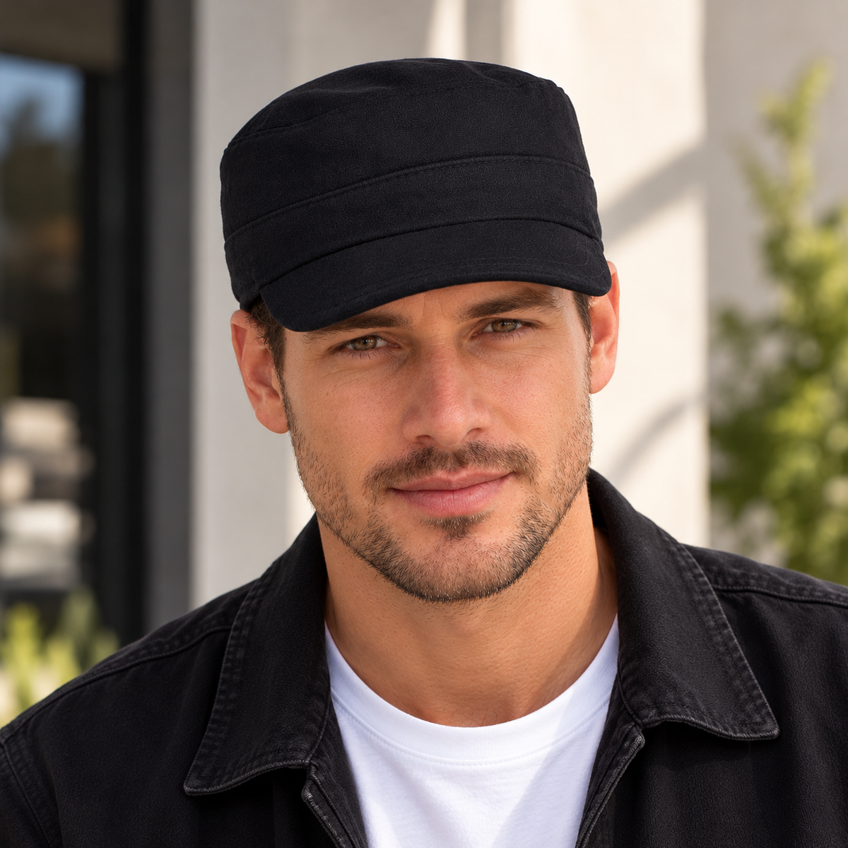 Adjustable Wool Cadet Hat